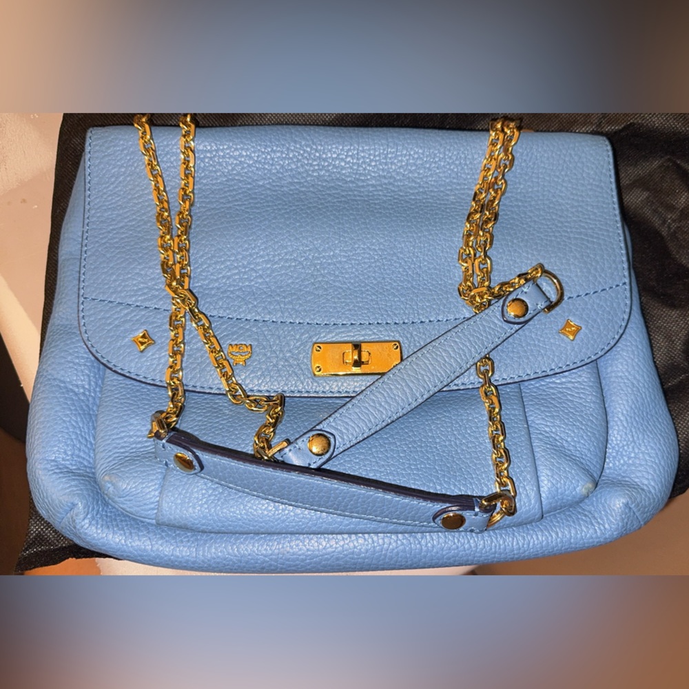 MCM Blue shoulder bag